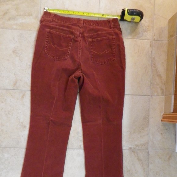 Vintage St. Johns Bay Rust corduroy jeans - Picture 2 of 4